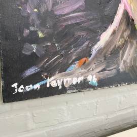 Schilderij van  Jean Teymen '96 - Olie/acryl op doek
