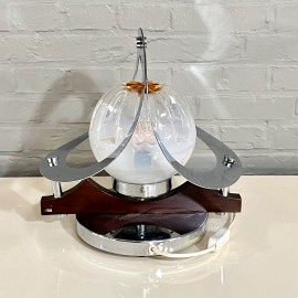 Mazzega handgebaren murano tafel lamp - Italië jaren 70