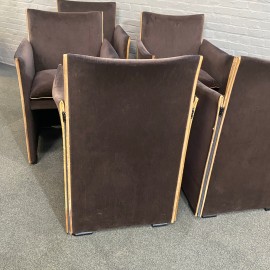 Set of 6 Mario Bellini 401 break chairs for Cassina - Italy 1970's