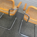 Pair Cesca "S64" Marcel Breuer chairs - Italy 1980's