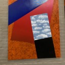 Diptych Art work by Paul Ibou "Quadri Structure" - dated 2010