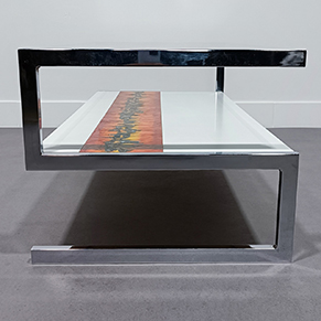 De Nisco s-shaped salon table